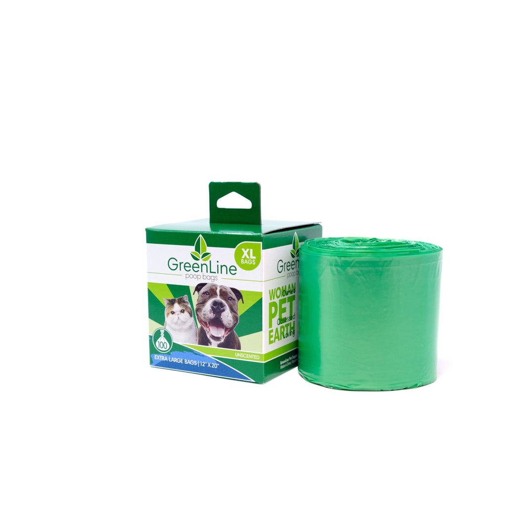 GreenLine XL Poop Bags – Eco-Friendly and Convenient Solution for Pet Waste Disposal
